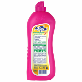 Средство для уборки сантехники и туалета 850 мл АДРИЛАН, "Лимон", 4607005520098