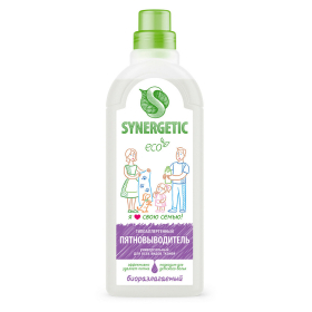 Средство для удаления пятен 1 л SYNERGETIC, универсальное, гипоаллергенное, ЭКО, 121100