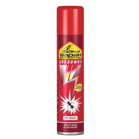 Средство инсектицидное от муравьев ДИХЛОФОС 190 мл, ВАРАН, без запаха, СИБИАР, 5-03.01.003.12