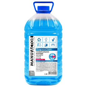 Средство моющее универсальное 5 л MANUFACTOR PROGRESSCLEAN, ПЭТ, N30206
