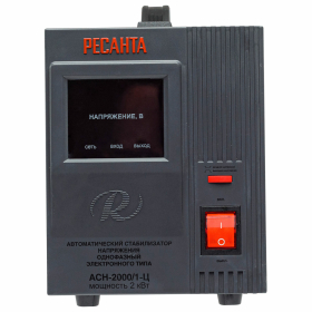 Стабилизатор РЕСАНТА АСН-2000/1-Ц, 2000 Вт, 140-260 В, наполный, 63/6/4