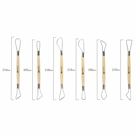 Стеки-петли для моделирования из дерева и металла, НАБОР 6 шт., BRAUBERG ART, 271168