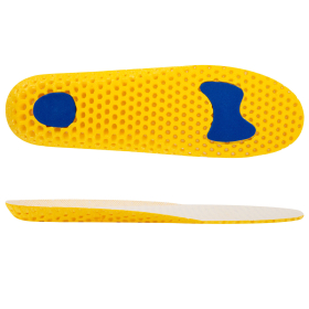 Стельки для обуви АНАТОМИЧЕСКИЕ СУПЕРДЫШАЩИЕ, материал EVA, размер RU 39-45 / EU 40-46, с линиями выреза, SHEGRA (ШЕГРА), 700749