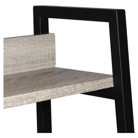 Стеллаж на металлокаркасе BRABIX "LOFT SH-003", 600х350х1500 мм, 5 полок, цвет дуб антик, 641235