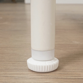 Стеллаж на металлокаркасе "Валенсия-25", 655х300х1555 мм, 5 полок, белый, СТВ25 Б