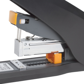 Степлер ЭНЕРГОСБЕРЕГАЮЩИЙ МОЩНЫЙ №24/6-23/13 BRAUBERG "Easy Press", до 100 листов, БЕЗ УСИЛИЙ, 224350