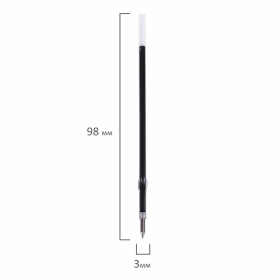 Стержень шариковый с ушками PILOT 98 мм, линия 0,22 мм, КОМПЛЕКТ 2 ШТУКИ, СИНИЙ, узел 0,7 мм, RFNS-GG-F