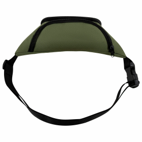 Сумка на пояс HEIKKI RIO (ХЕЙКИ), карман, регулируемый ремень, хаки, 30х12x10 см, 272616