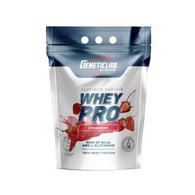 Сывороточный протеин WHEY PRO 2100 г Клубника