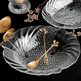 Тарелка глубокая, 210 мм, стекло, PASABAHCE "ПАПИЙОН", 10277СЛ1