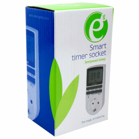 Таймер электрический ENERGENIE LCD-дисплей 2,3" белый, EG-SST-01