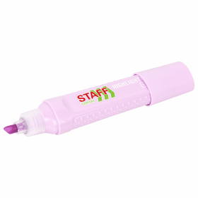 Текстовыделитель STAFF "EVERYDAY HL-707", ЛАВАНДОВЫЙ, линия 1-5 мм, скошенный наконечник, 152547