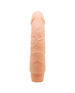 Телесный вибратор-реалистик Jeff - 19,5 см.