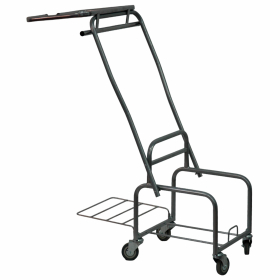 Тележка уборочная Eco-Force, 1 ведро 25л, отжим, лоток для химии, держатель для мешка, металлический каркас, бесшумные колеса, 21EF/6