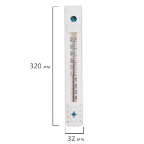 Термометр универсальный, "БАШНЯ", диапазон: от -50 до +50 °C, ПТЗ, ТС-41
