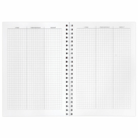 Тетрадь-словарь для записи иностранных слов А5 48 л., гребень, клетка, BRAUBERG, 403563