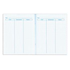 Тетрадь-словарь для записи иностранных слов А5 48 л., скоба, клетка, ЮНЛАНДИЯ, 403565