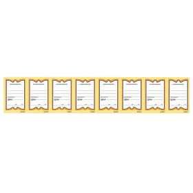 Ценники картонные "Бабочка 8", 45х70 мм, комплект 400 шт., STAFF, 128679