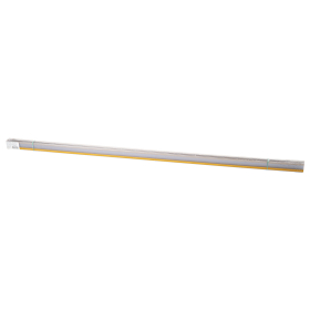 Ценникодержатели полочные самоклеящиеся прозрачные 1250 мм, КОМПЛЕКТ 10 шт., DBR39, 197302