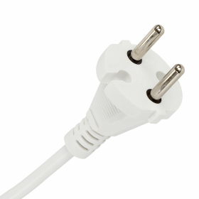 Удлинитель сетевой SONNEN U-131, 3 розетки, без заземления, 6 А, 1,8 м, белый, 511428