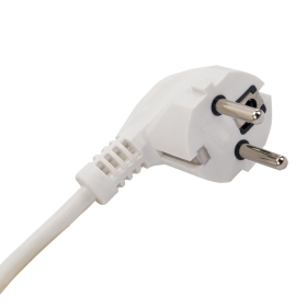 Удлинитель У10-004 4 розетки, с заземлением, 10 А, 3 м, белый, 6872