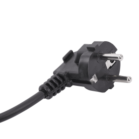 Удлинитель У10-004 4 розетки, с заземлением, 10 А, 3 м, черный, 6882