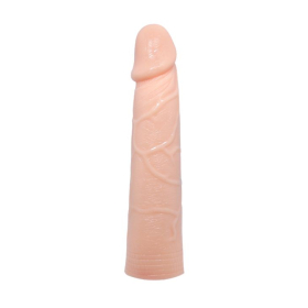 Удлиняющая насадка на пенис Deep Love - 18,4 см.