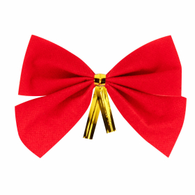 Украшение ёлочное "Бантики", КОМПЛЕКТ 12 шт., 5x5 см, европодвес, 3 цвета ассорти, ЗОЛОТАЯ СКАЗКА, 592153