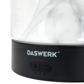 Увлажнитель воздуха аромадиффузор, подсветка и таймер, 300 мл, Аромамасло в ПОДАРОК, DASWERK, 456847