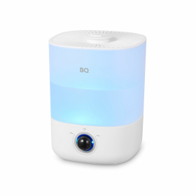 Увлажнитель воздуха BQ (БИ-КЬЮ) HDR1010, объем бака 4 л, 25 Вт, аромаконтейнер, белый, 86196445