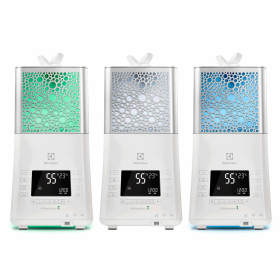 Увлажнитель воздуха ELECTROLUX EHU-3815D, объем бака 6,3 л, 110 Вт, гигростат, белый, НС-1103480