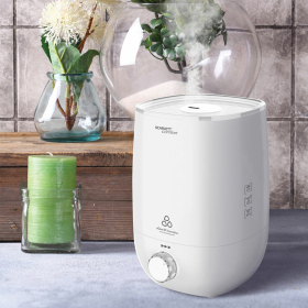 Увлажнитель воздуха SCARLETT SC-AH986M22, объем бака 3,8 л, 25 Вт, арома-контейнер, белый