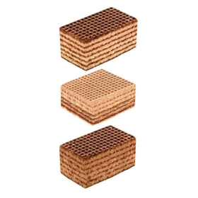 Вафли CONFASHION, ассорти вкусов: крем-брюле, кофе с молоком, халва, 250 г, УТ-00031159