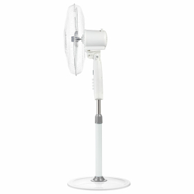 Вентилятор напольный, 3 режима, BALLU BFF-802, d=43 см, 45 Вт, белый, НС-1236005