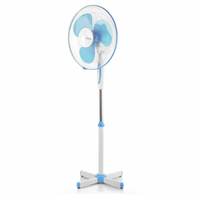 Вентилятор напольный, 3 режима, CENTEK CT-5015 Blue, d=43 см, 40 Вт, синий