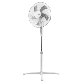 Вентилятор напольный CENTEK CT-5035, 3 режима, d=43 см, 40 Вт, серый, CT-5035 White