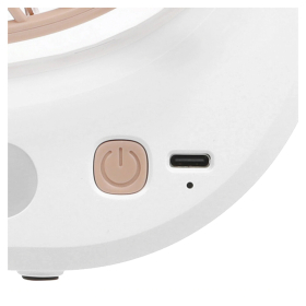 Вентилятор настольный CENTEK CT-5041, USB-питание, 3 режима, d=10 см, 5 Вт, белый