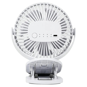 Вентилятор настольный CENTEK CT-5045, 4 режима, d=15 см, 5 Вт, белый