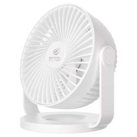 Вентилятор настольный ROYAL CLIMA RSF-0401M-WT, 4 режима, d=10 см, 5 Вт, белый, НС-1691753
