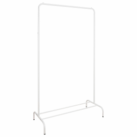 Вешалка для плечиков "Радуга-1", 1500х820х390 мм, металл, белая, ВНП 298 Б