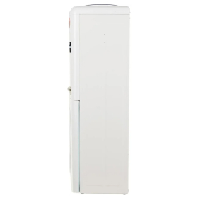 Водораздатчик-кулер БЕЗ НАГРЕВА И ОХЛАЖДЕНИЯ, AQUA WORK 0.7-LWR, напольный, шкаф, 2 крана, белый, 23211