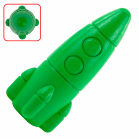 Восковые мелки фигурные BRAUBERG KIDS "РАКЕТА", НАБОР 24 цвета + НАКЛЕЙКИ В ПОДАРОК, 273083