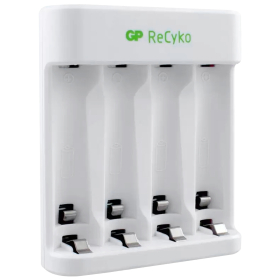 Зарядное устройство GP Е411 для 4-х аккумуляторов, блистер, Е411CS-2CR1