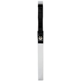 Зеркало настольное BRABIX, круглое, диаметр 17 см, двустороннее, с увеличением, рамка из нержавеющей стали, 607421