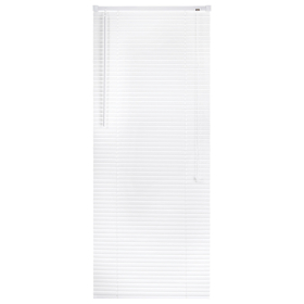 Жалюзи горизонтальные BRABIX 100х155 см, ПЛАСТИК, цвет белый, 606027