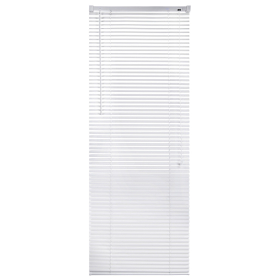 Жалюзи горизонтальные BRABIX 100х155 см, ПЛАСТИК, цвет белый, 606027