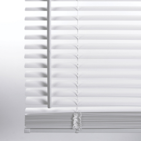 Жалюзи горизонтальные BRABIX 100х155 см, ПЛАСТИК, цвет белый, 606027