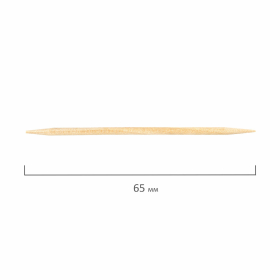 Зубочистки бамбуковые 1000 штук в индивидуальной упаковке, WELDAY, 607568